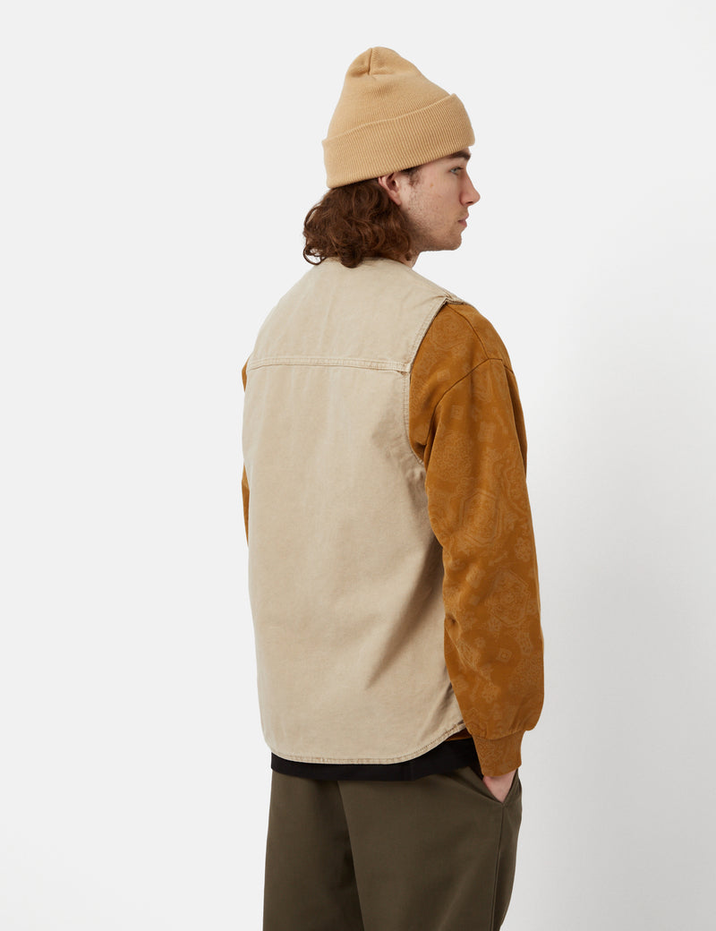 Carhartt-WIP Arbor Vest - Dusty Hamilton Brown I URBAN EXCESS.