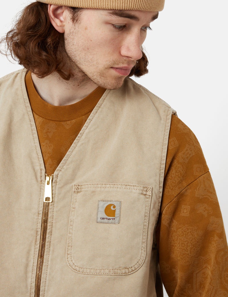 Carhartt-WIP Arbor Vest - Dusty Hamilton Brown