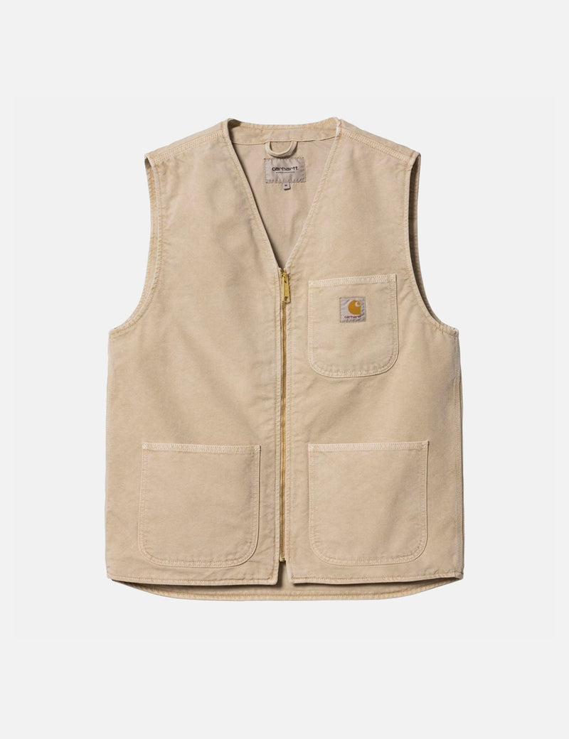 Carhartt-WIP Arbor Vest - Dusty Hamilton Brown I URBAN EXCESS.