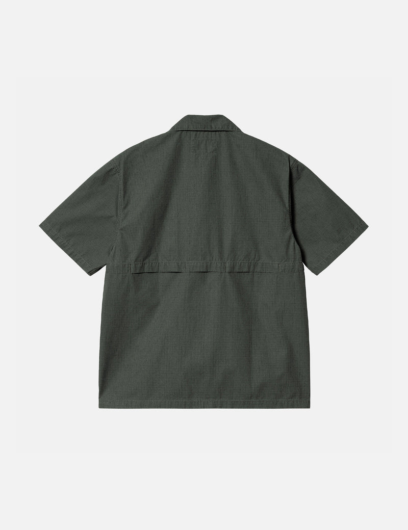 Carhartt-WIP Wynton Shirt (Ripstop) - Jura Green/Yucca Green