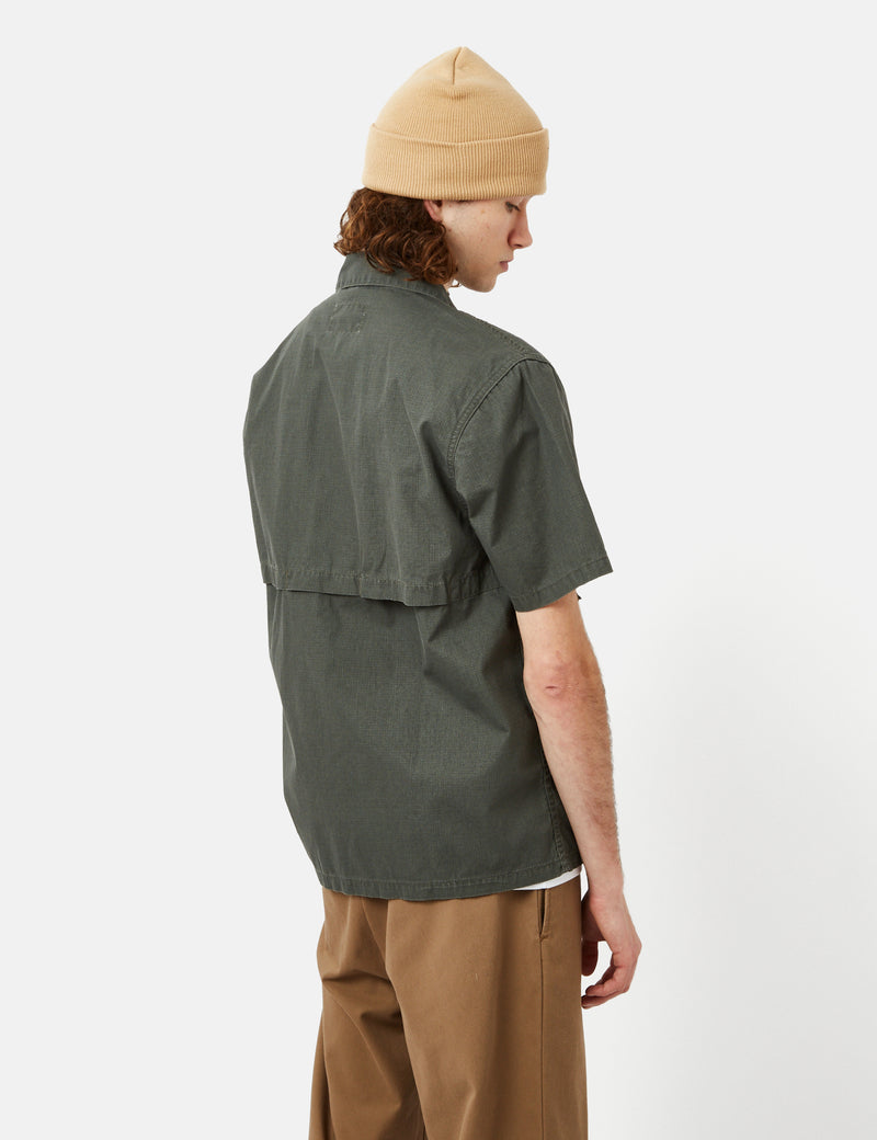 Carhartt-WIP Wynton Shirt (Ripstop) - Jura Green/Yucca Green