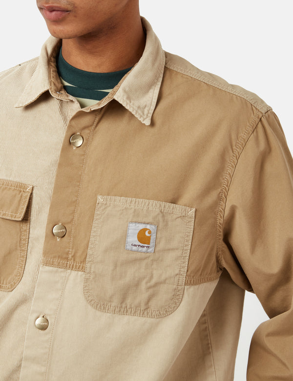 Carhartt-WIP Medley Overshirt - Dusty Hamilton Brown