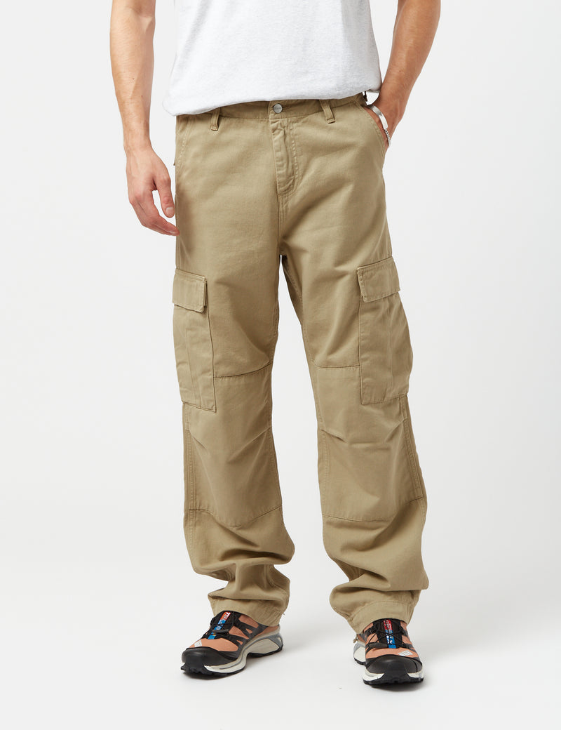 Carhartt-WIP Regular Cargo Pant (Moraga Cotton Twill) - Ammonite Brown