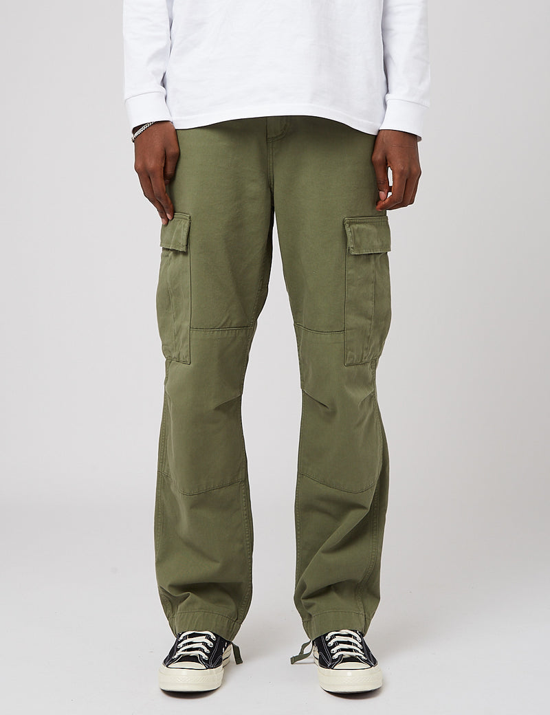 Carhartt-WIP Regular Cargo Pant (Moraga Cotton Twill) - Dollar Green