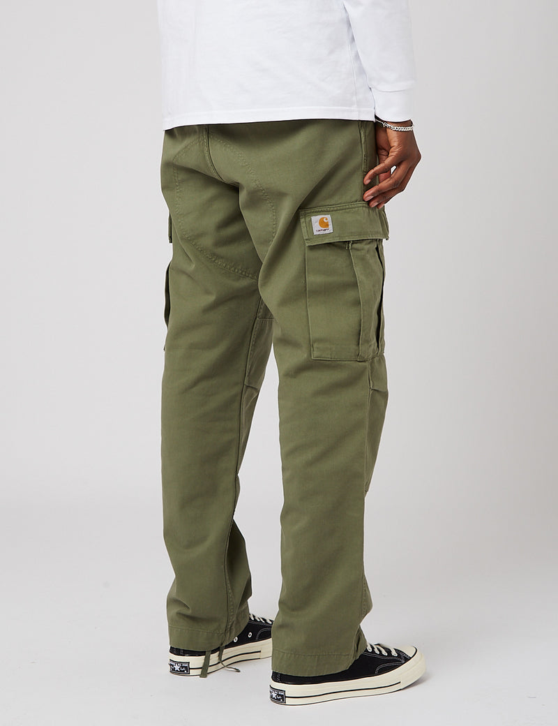 Carhartt-WIP Regular Cargo Pant (Moraga Cotton Twill) - Dollar Green