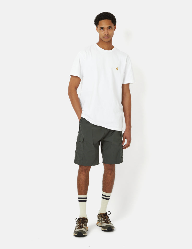 Carhartt WIP Jogger Shorts Hemlock Green I URBAN EXCESS