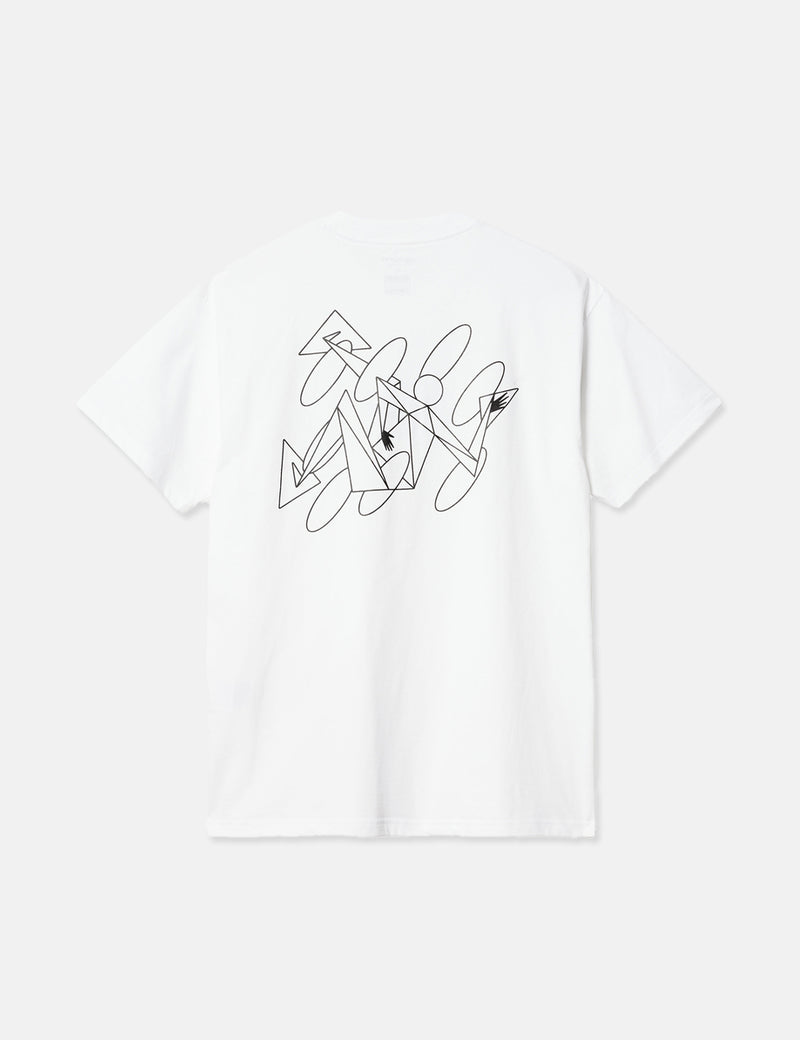 Carhartt-WIP Rush Hour T-Shirt - White/Black