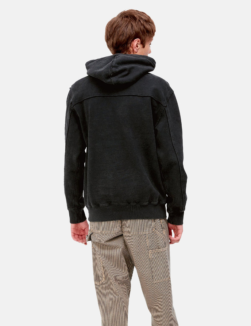 Carhartt-WIP Marfa Hooded Sweatshirt - Black