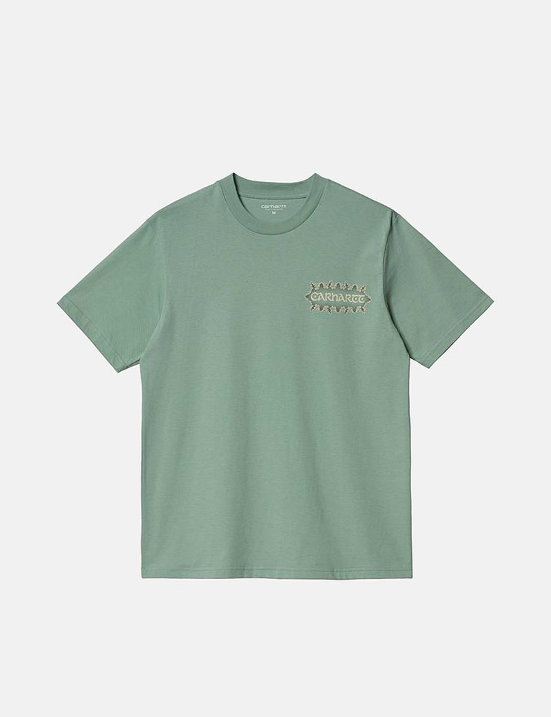 Carhartt-WIP Spaces T-Shirt - Misty Sage Green