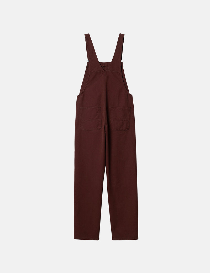 Carhartt-WIP Womens Bib Overall (Straight) - Ale Brown