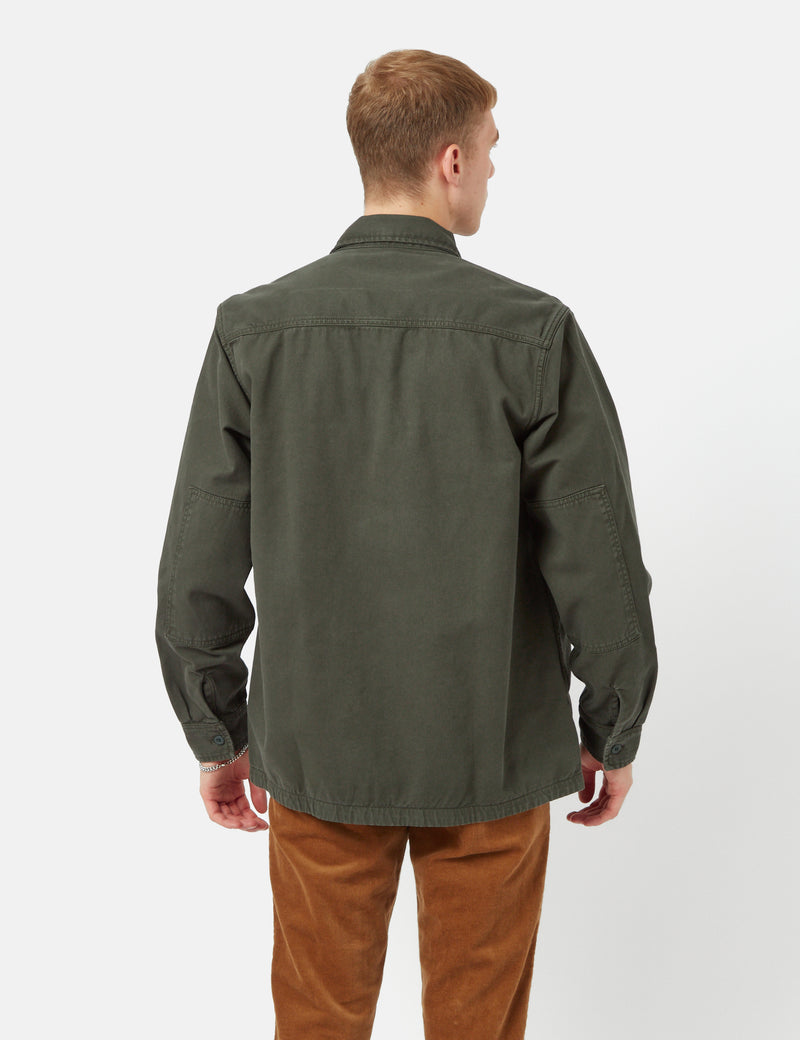 Carhartt-WIP Charter Long Sleeve Shirt - Boxwood Green
