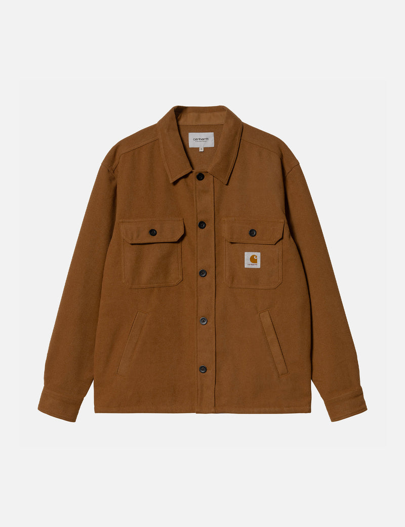 Carhartt-WIP Wiston Overshirt - Hamilton Brown