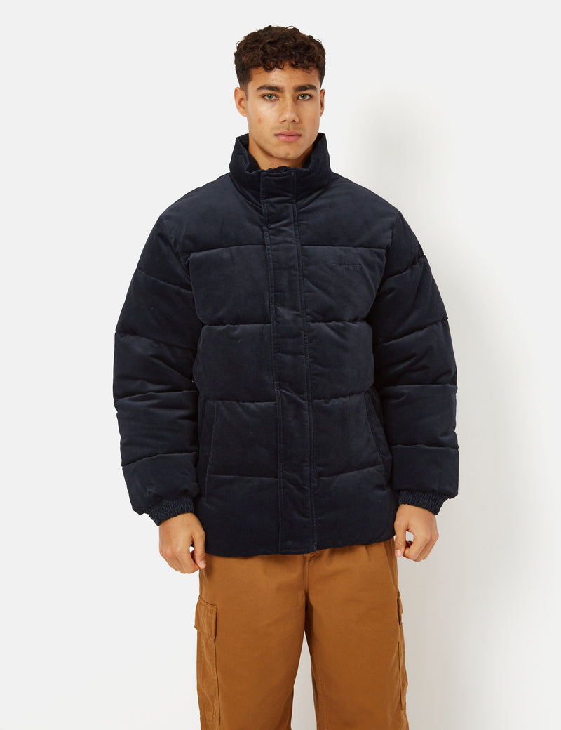 Carhartt-WIP Layton Jacket - Dark Navy Blue/Dark Navy Blue