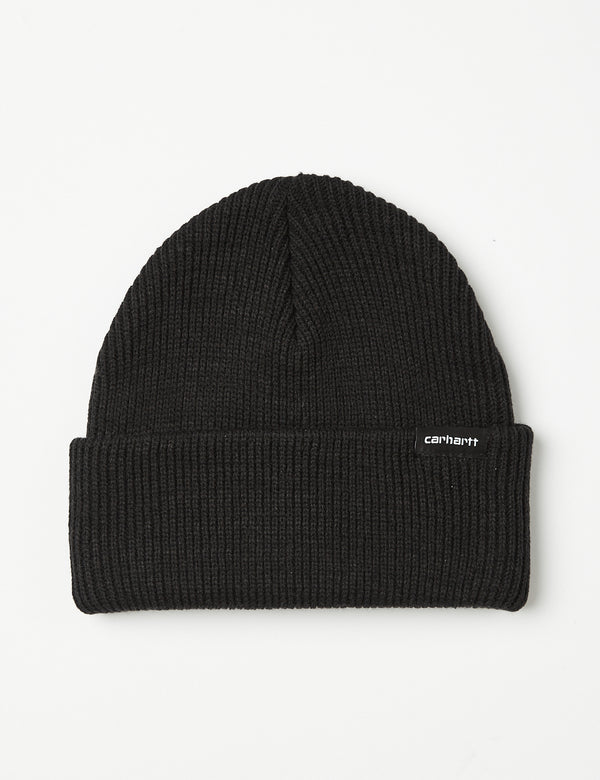Carhartt-WIP Gordan Beanie Hat - Black