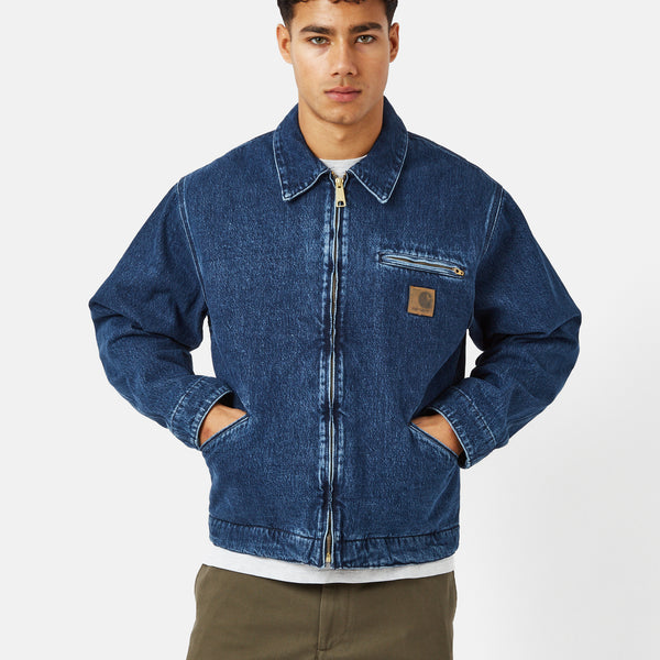 Carhartt-WIP Rider Jacket (Denim) - Blue Stone Washed I Urban Excess. –  URBAN EXCESS