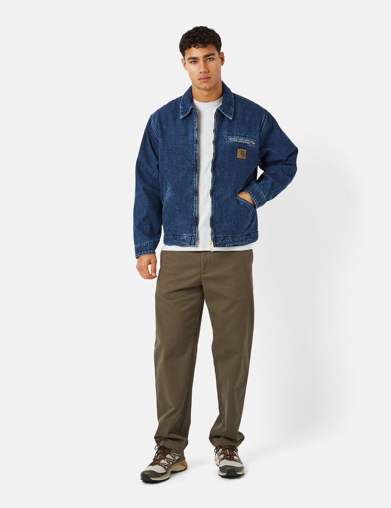 Carhartt-WIP Rider Jacket (Denim) - Blue Stone Washed