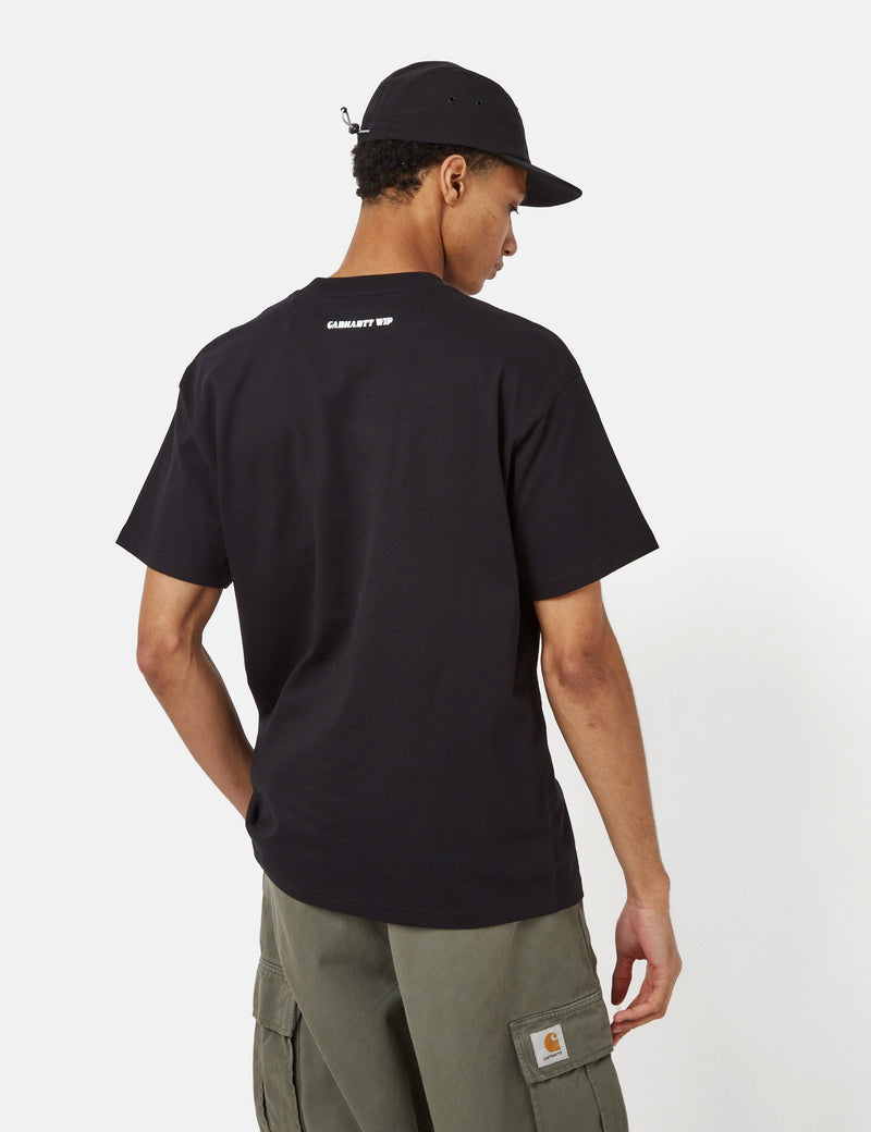 Carhartt-WIP Aces T-Shirt (Organic Cotton) - Black