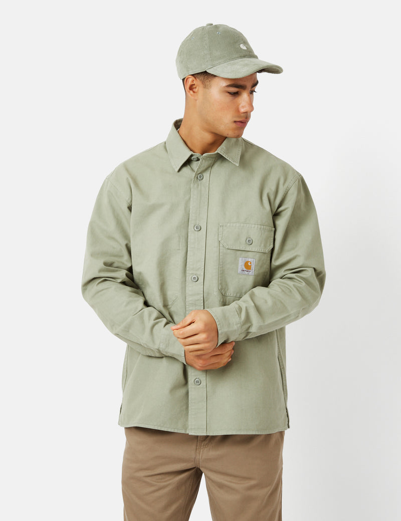 Carhartt-WIP Reno Shirt Jacket (Garment Dyed) - Yucca Green