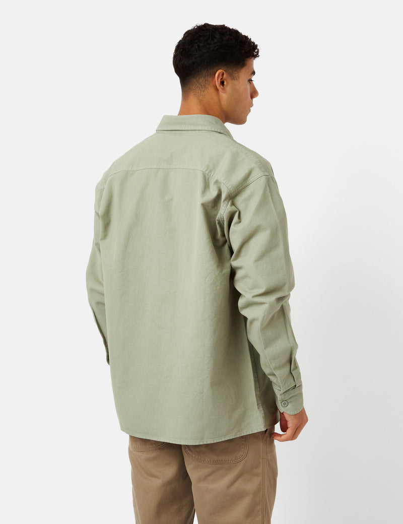 Carhartt-WIP Reno Shirt Jacket (Garment Dyed) - Yucca Green