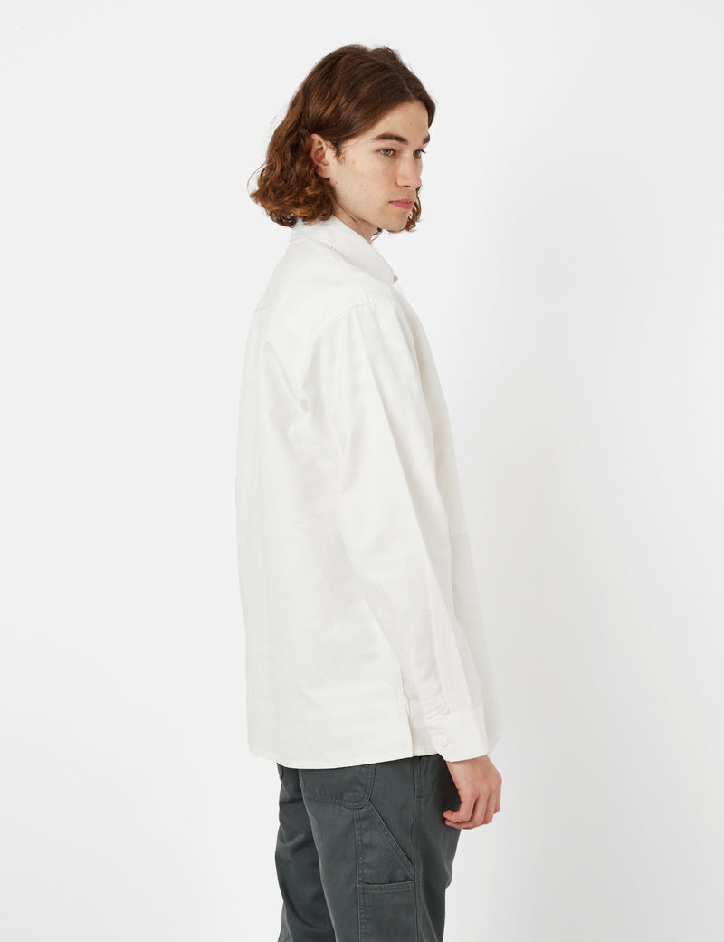 Carhartt-WIP Reno Shirt Jacket (Garment Dyed) - Off-White