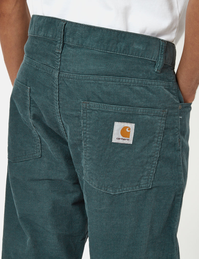 Carhartt-WIP Newel Cord Pant (Relaxed) - Jura Teal