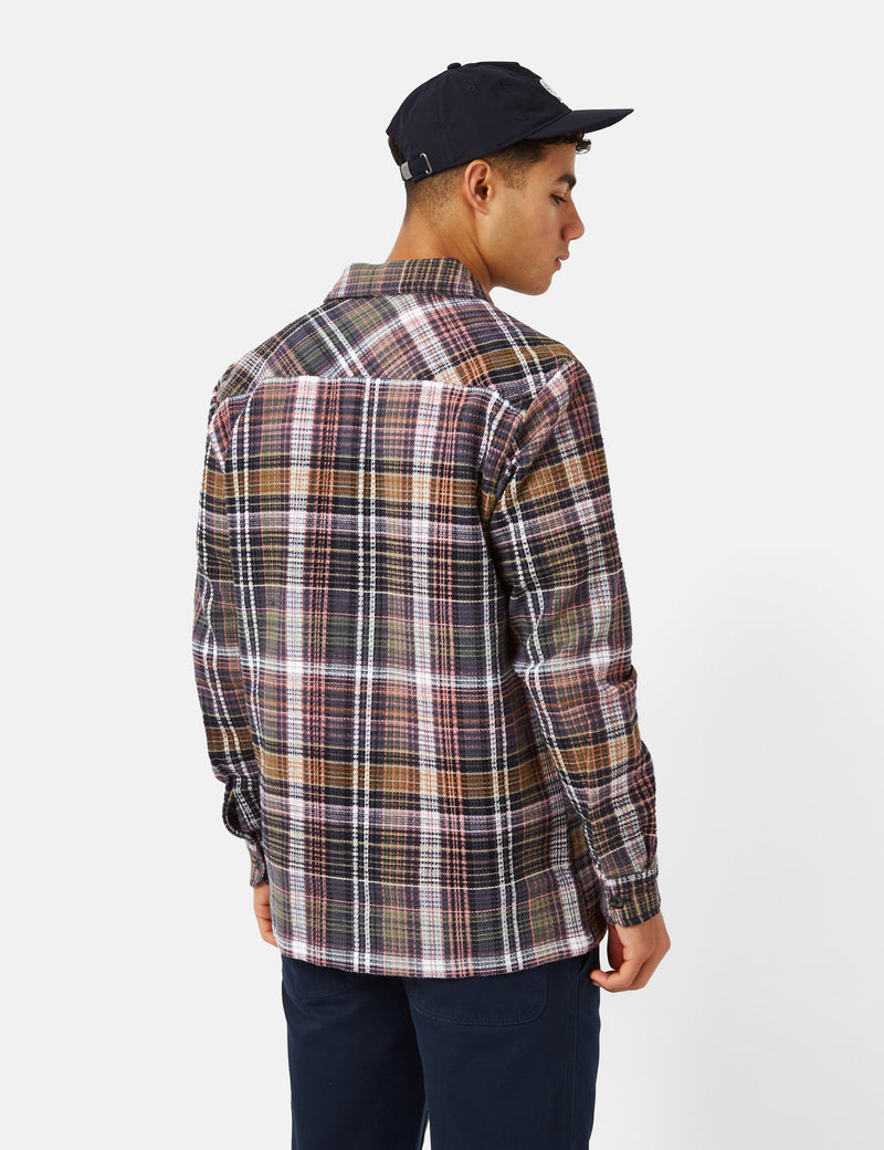 Carhartt-WIP Valmon Shirt (Regular) - Valmon Check/Hamilton Brown