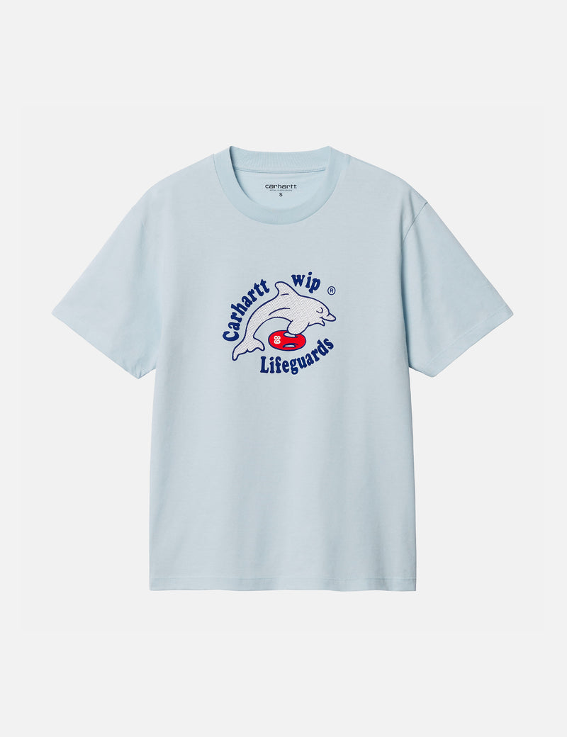 Carhartt-WIP Womens Lifeguards T-Shirt (Organic) - Icarus Blue