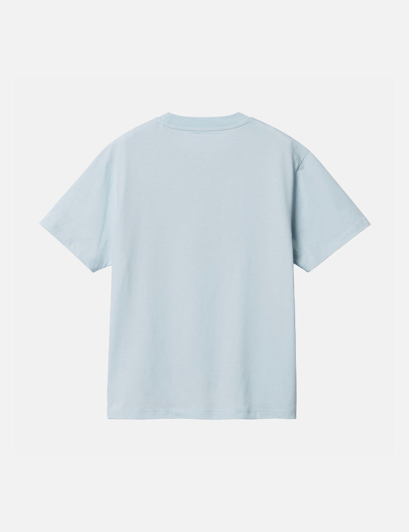 Carhartt-WIP Womens Lifeguards T-Shirt (Organic) - Icarus Blue