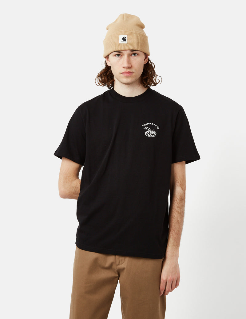 Carhartt-WIP New Frontier T-Shirt (Organic) - Black