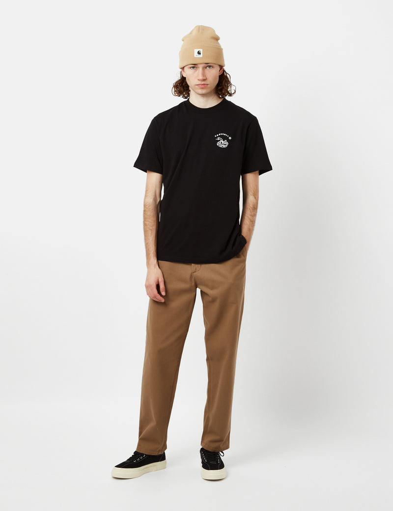 Carhartt-WIP New Frontier T-Shirt (Organic) - Black