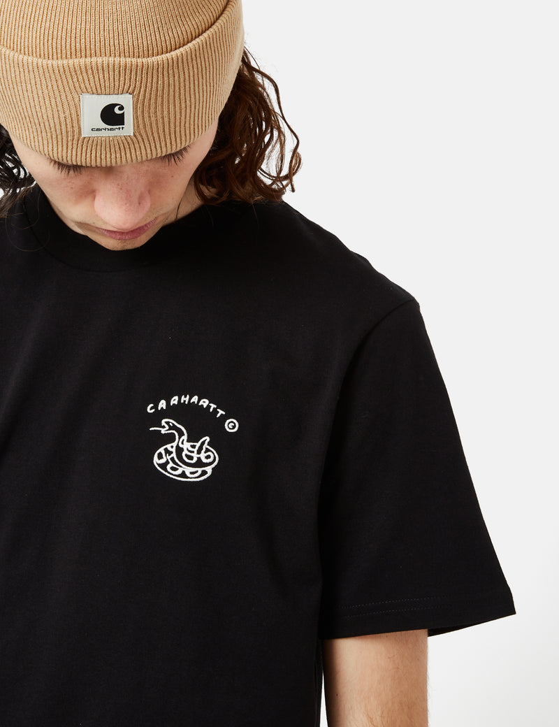 Carhartt-WIP New Frontier T-Shirt (Organic) - Black