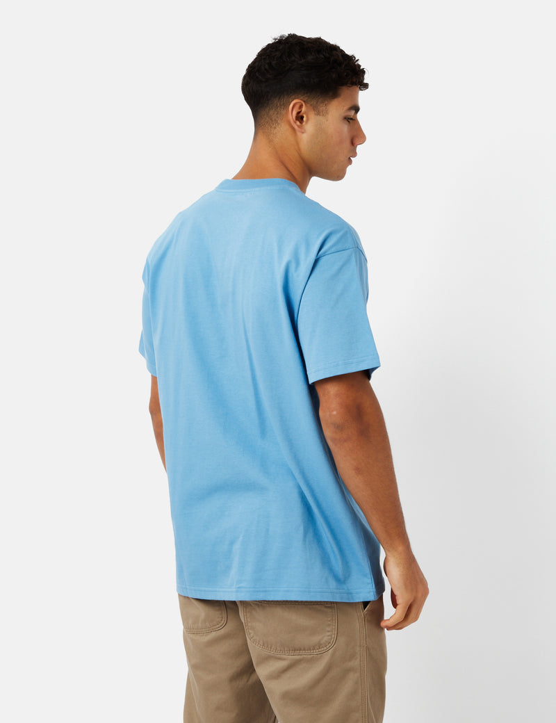 Carhartt-WIP Vacanze T-Shirt (Organic) - Piscine Blue