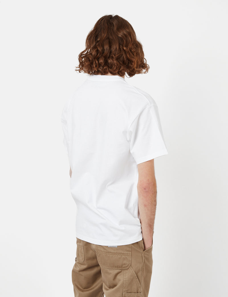 Carhartt-WIP Antleaf T-Shirt (Organic) - White I Urban Excess