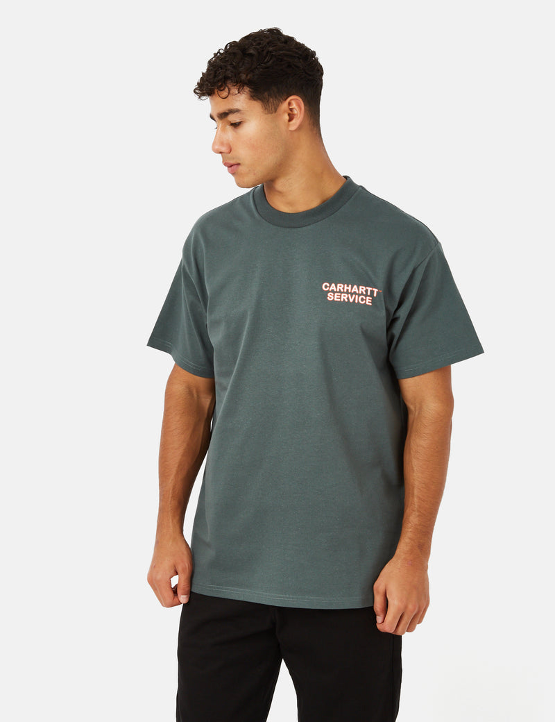 Carhartt-WIP Car Repair T-Shirt (Organic) - Jura Green