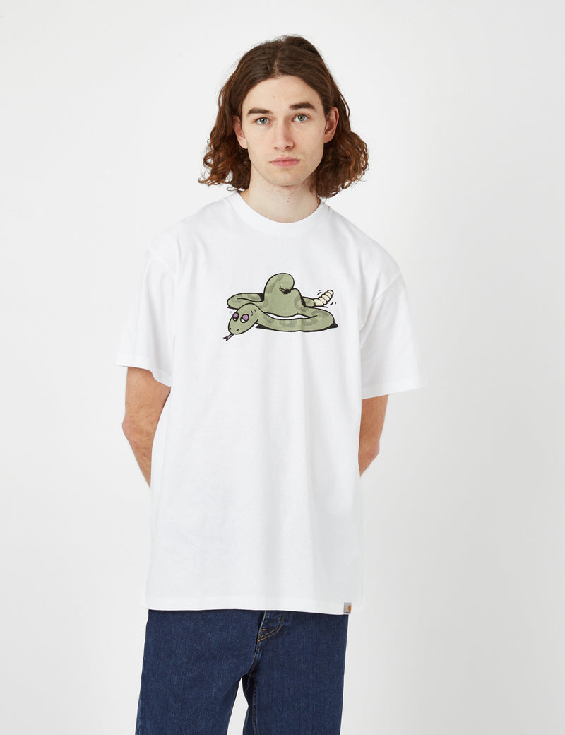 Carhartt-WIP Snek T-Shirt (Organic) - White