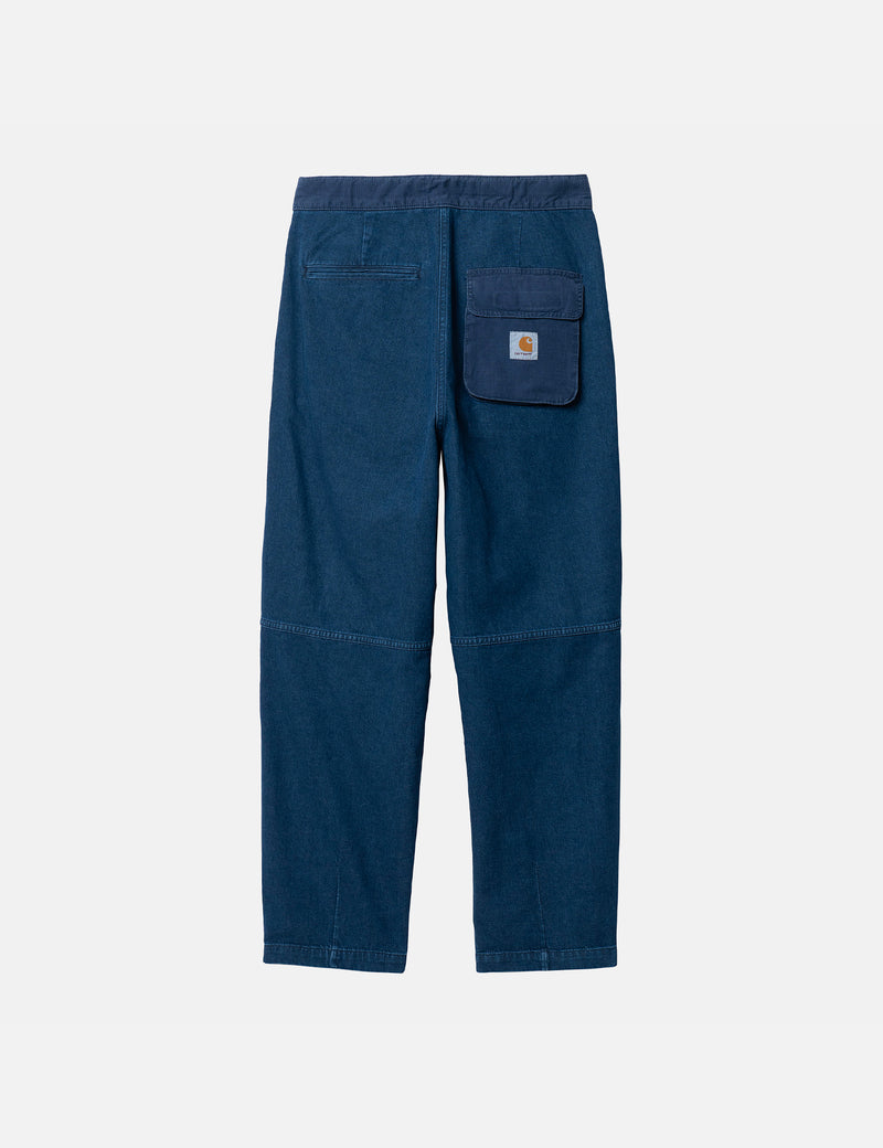 Carhartt-WIP Alma Pant (Relaxed) - Blue Stone Washed