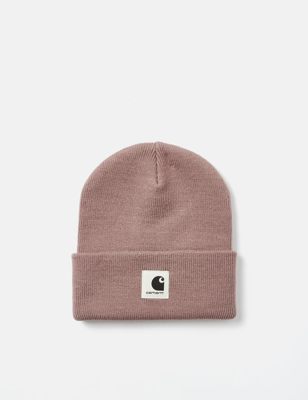 Carhartt-WIP Ashley Beanie Hat - Lupinus Red