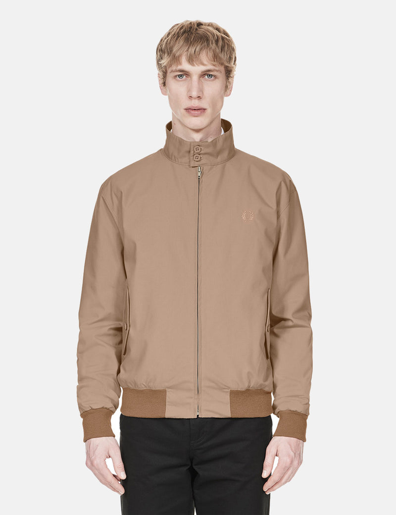 Fred Perry Re-issues Harrington Jacket - Stone