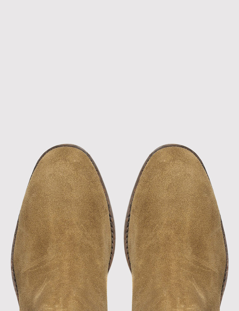 Hudson Tamper Chelsea Boot (Suede) - Sand