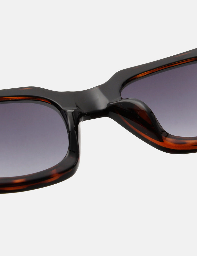 A. Kjaerbede Nancy Sunglasses - Black Demi Tortoise