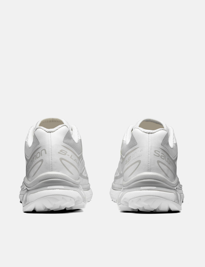 Salomon XT-6 Trainers - White/White/Lunar Rock