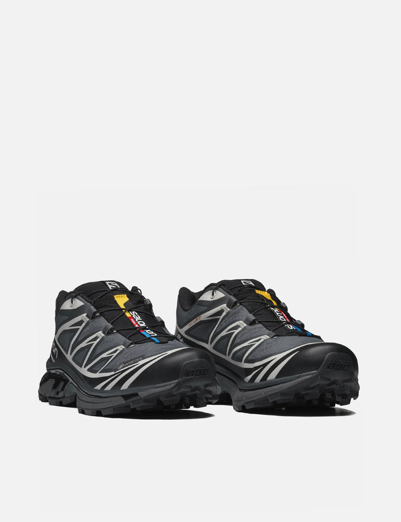 Salomon XT-6 GTX Trainers - Black/Ebony/Lunar Rock – URBAN EXCESS USA