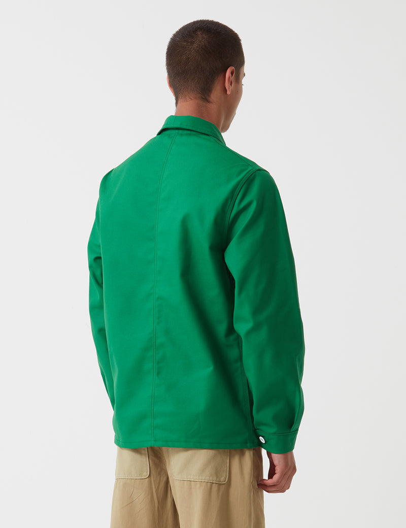 Le Laboureur Work Jacket (Polycotton Twill) - Meadow Green