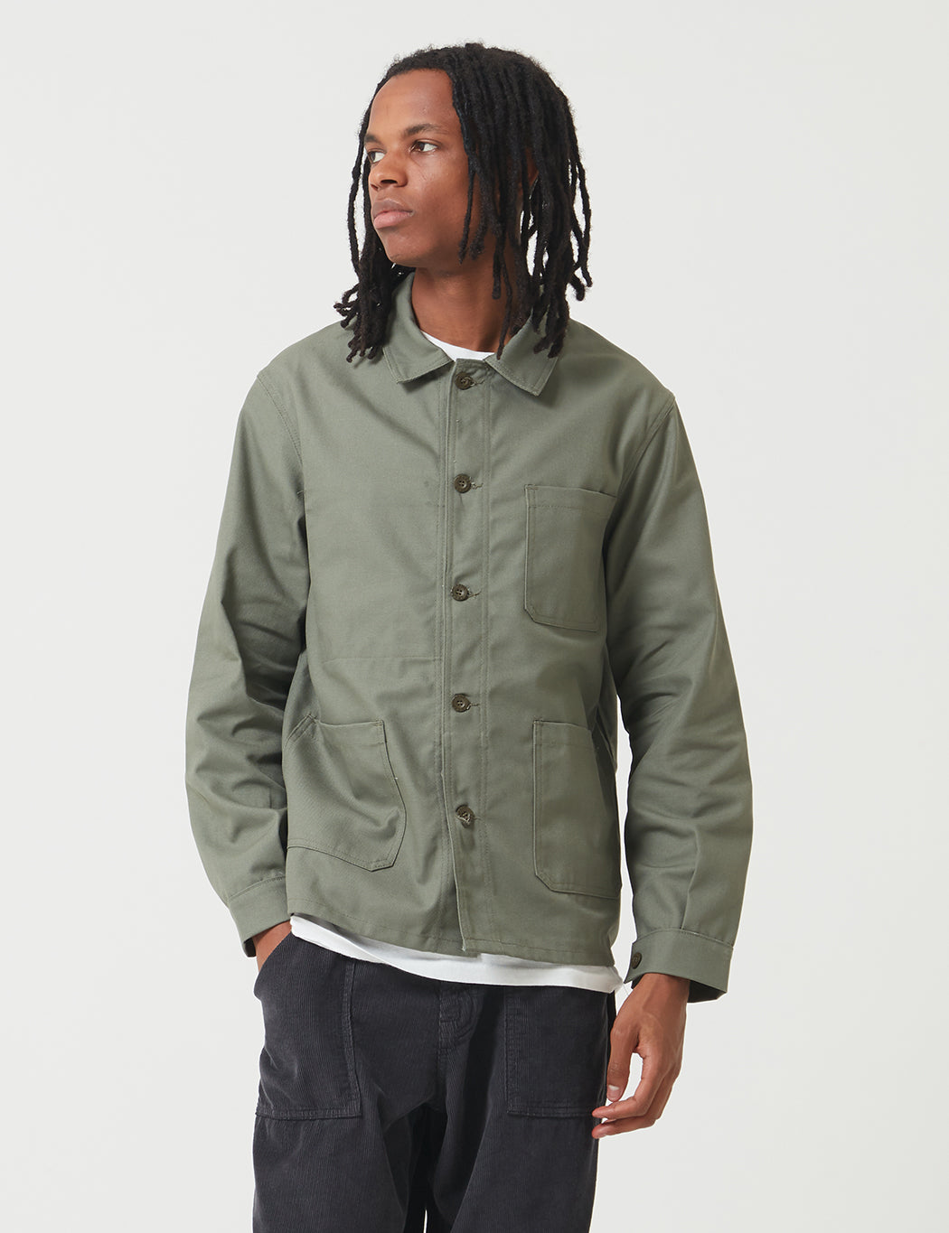 Le Laboureur Work Jacket - Light Green | URBAN EXCESS. – URBAN EXCESS USA