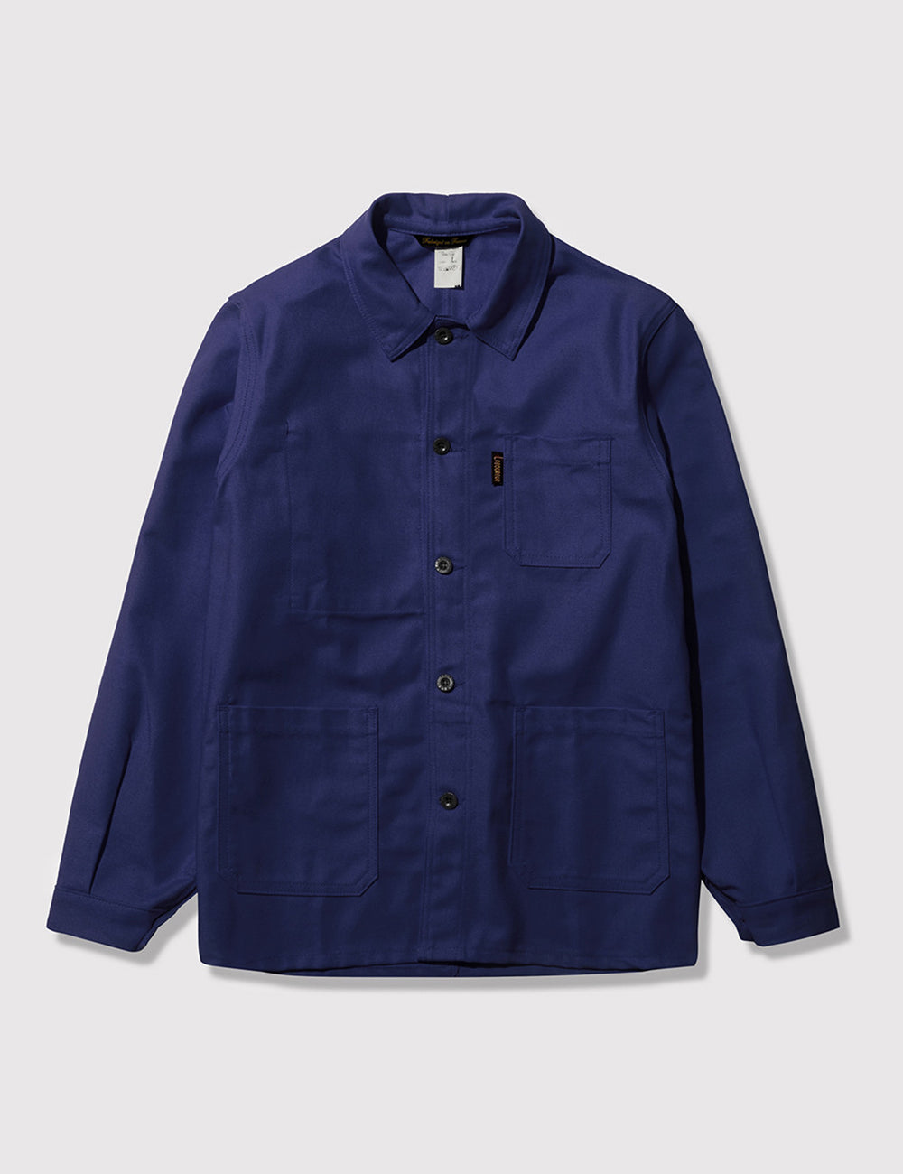 Le Laboureur Cotton Work Jacket - Navy Blue | URBAN EXCESS.