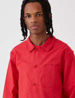 Le Laboureur Cotton Work Jacket - Red