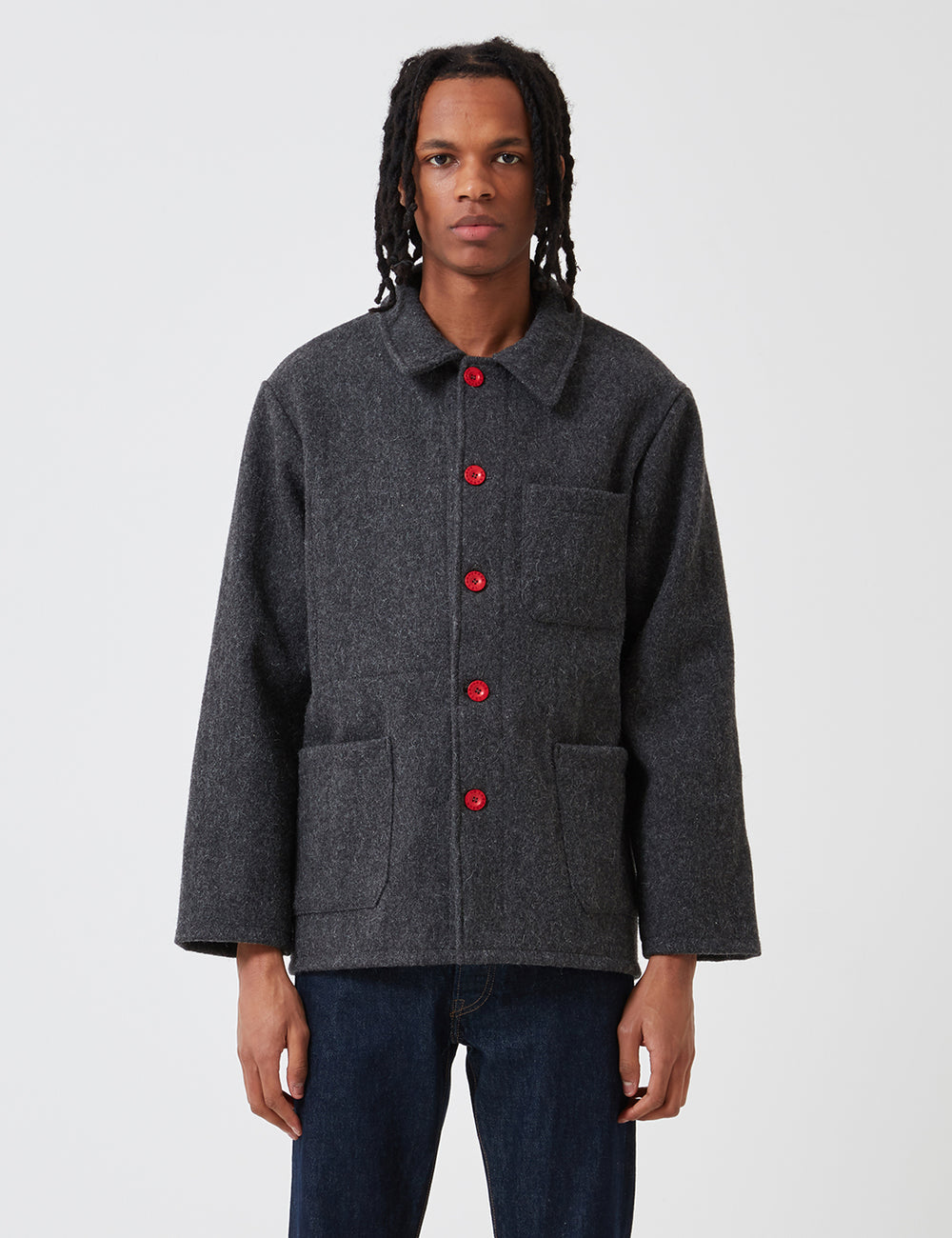 Le laboureur on sale wool work jacket