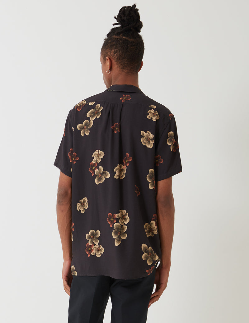 Libertine-Libertine Cave Shirt - Dark Flowers