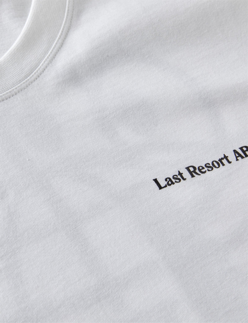 Last Resort AB LRAB Atlas Monogram T-Shirt - White/Black