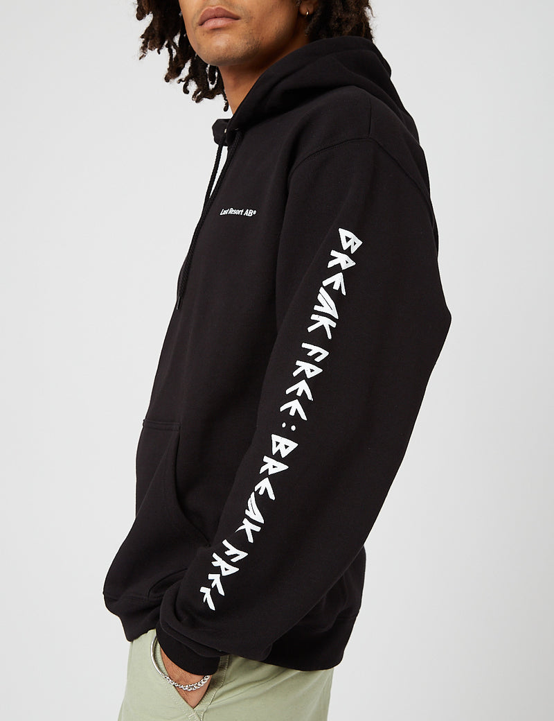 Last Resort AB Dragon Hooded Sweatshirt - Black